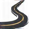 Icon representing a roadmap